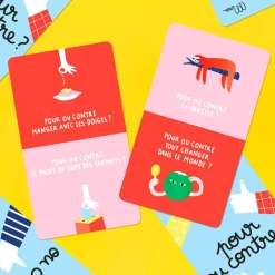 Fabrique de Styles Jeux>5 min de moments complices pour ou contre ? Multicolore