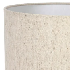 Fabrique de Styles Abat-jour>Abat jour en coton d30cm - Tambour Grège