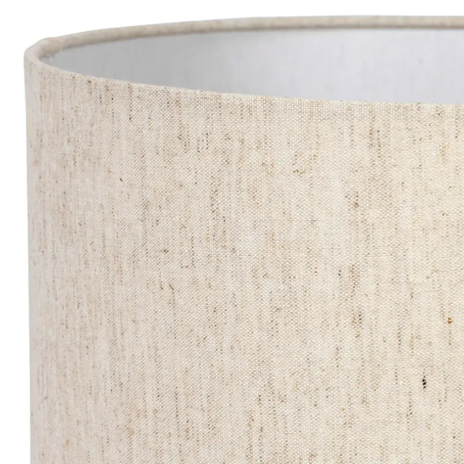 Fabrique de Styles Abat-jour>Abat jour en coton d30cm - Tambour Grège