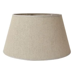 Fabrique de Styles Abat-jour>Abat-jour en lin D46cm Jute