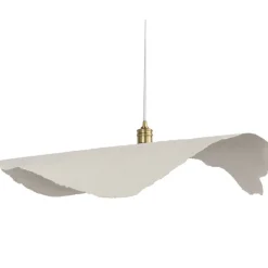 Fabrique de Styles Suspensions>Abat-jour pour suspension non électrifié d78cm - Louison Blanc
