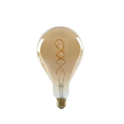 Fabrique de Styles Ampoules Et Cordons Électriques>Ampoule spiral poire xl e Ambre