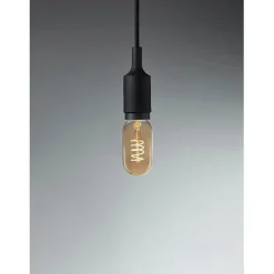 Fabrique de Styles Ampoules Et Cordons Électriques>ampoule spirale tube e Ambre
