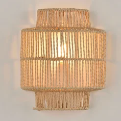 Fabrique de Styles Appliques>Applique en corde tressée h23cm - Cancun Naturel