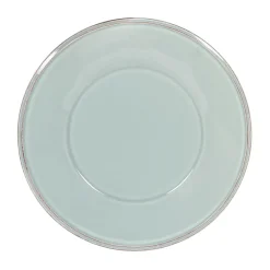 Fabrique de Styles Assiettes>Assiette à dessert en faïence d23.5cm - constance Vert d'eau