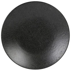 Fabrique de Styles Assiettes>Assiette à dessert en grès d20.5cm - Vesuvio Noir