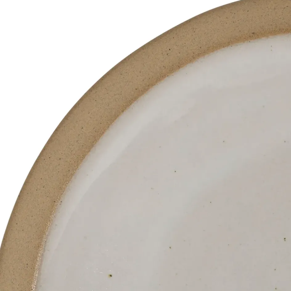 Fabrique de Styles Assiettes>Assiette à dessert en grès d21.5cm - Jade Blanc