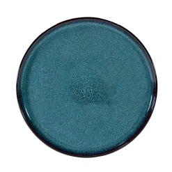 Fabrique de Styles Assiettes>Assiette à dessert en grès d20cm - Volga Bleu