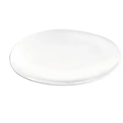 Fabrique de Styles Assiettes>Assiette à dessert en porcelaine d22cm - Galet Blanc