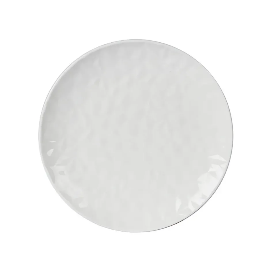 Fabrique de Styles Assiettes>Assiette à dessert en porcelaine d20cm - oasis Blanc