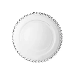 Fabrique de Styles Assiettes>Assiette à pain en verre d16cm - perloa Transparent