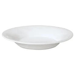 Fabrique de Styles Assiettes>Assiette à pâtes en faïence he d27cm - constance Blanc