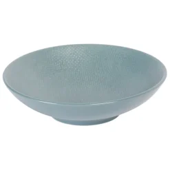 Fabrique de Styles Assiettes>Assiette calotte en gres d25cm - vesuvio Bleu