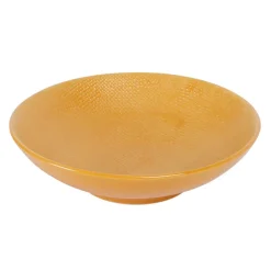 Fabrique de Styles Assiettes>Assiette calotte en gres d19cm - vesuvio Safran