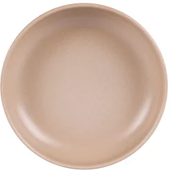 Fabrique de Styles Assiettes>Assiette calotte en grès sable d22cm - uno Beige