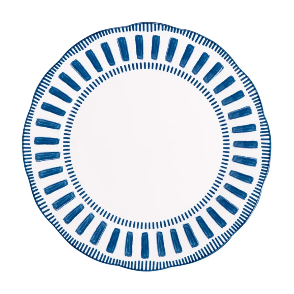 Fabrique de Styles Assiettes>Assiette calotte en porcelaine d22cm - Napoli Bleu