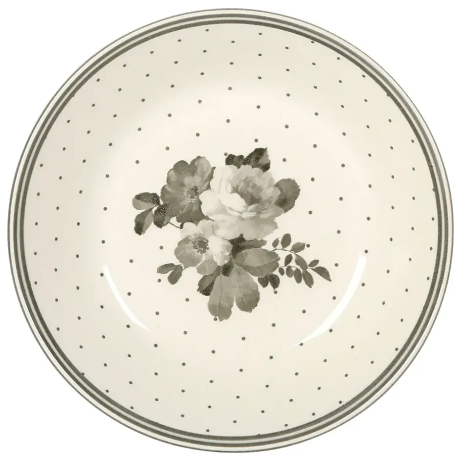 Fabrique de Styles Assiettes>Assiette creuse en faïence d20cm - josephine Sauge