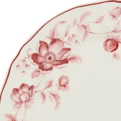 Fabrique de Styles Assiettes>Assiette de dessert en faïence d20cm - Margaux Rouge