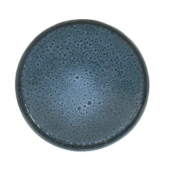 Fabrique de Styles Assiettes>Assiette de dessert en grès d20.5cm - Abysses Bleu