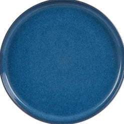 Fabrique de Styles Assiettes>Assiette dessert en gres cobalt d22cm - uno Bleu Cobalt