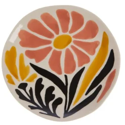 Fabrique de Styles Assiettes>Assiette dessert en grès d20cm - Margot Multicolore