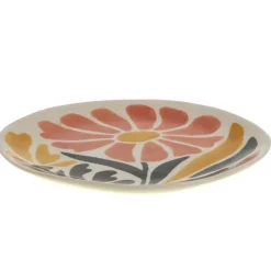 Fabrique de Styles Assiettes>Assiette dessert en grès d20cm - Margot Multicolore