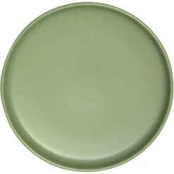 Fabrique de Styles Assiettes>Assiette plate amande d28cm - uno Vert