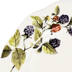 Fabrique de Styles Assiettes>Assiette plate en faïence blanche d27cm - Meredith Multicolore