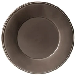 Fabrique de Styles Assiettes>Assiette plate en faïence d28.5cm - constance Poivre