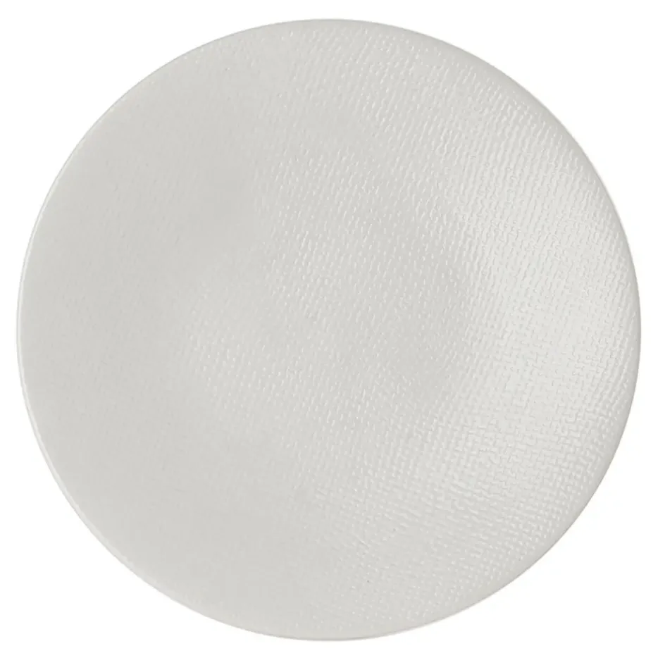 Fabrique de Styles Assiettes>Assiette plate en grès d27cm - Vesuvio Crème