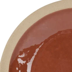 Fabrique de Styles Assiettes>Assiette plate en grès d28cm - Jade Tomette