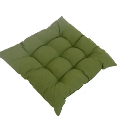 Fabrique de Styles Textiles Outdoor|Jardin>Assise extérieure matelassée en coton vert 46x46cm - Colors Mousse