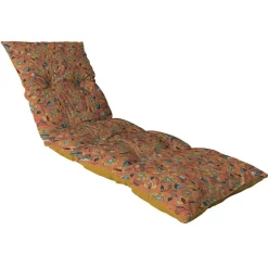 Fabrique de Styles Bains De Soleil, Chiliennes|Jardin>Bain de soleil en coton 180x56cm - Kerala Terracotta