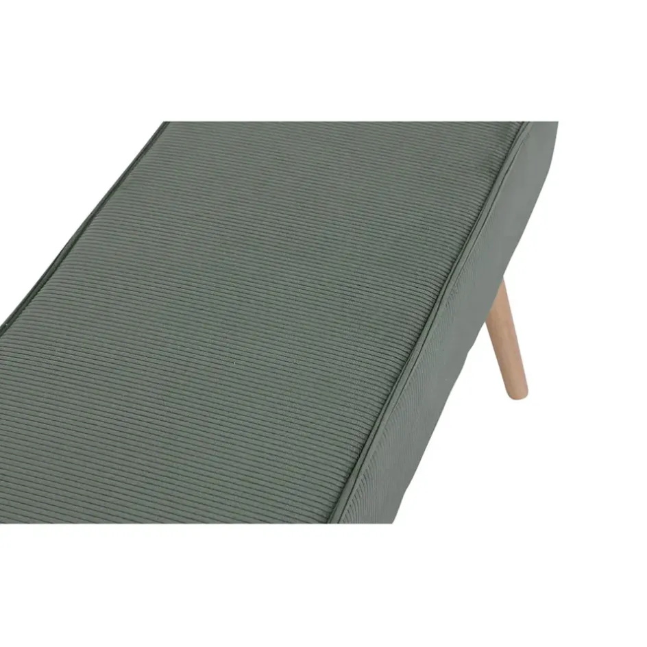 Fabrique de Styles Bancs Et Banquettes>Banc en velours côtelé - Popy Vert