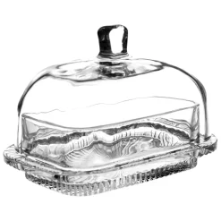 Fabrique de Styles Accessoires De Table>Beurrier en verre - nymphea Transparent