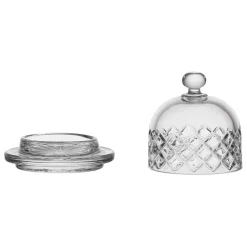 Fabrique de Styles Accessoires De Table>Beurrier rond en verre - Alphe