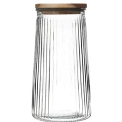 Fabrique de Styles Petits Rangements>Bocal en verre 130cl - Top-Acacia Transparent
