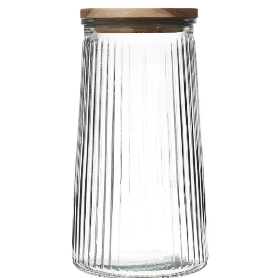 Fabrique de Styles Petits Rangements>Bocal en verre 130cl - Top-Acacia Transparent