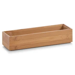 Fabrique de Styles Rangements Salle De Bain>Boite de rangement en bambou 23x7.5xh5cm Naturel