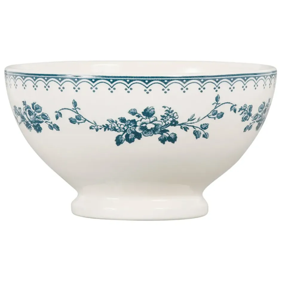 Fabrique de Styles Bols Et Coupelles>Bol en faïence ancien 50cl - faustine Bleu