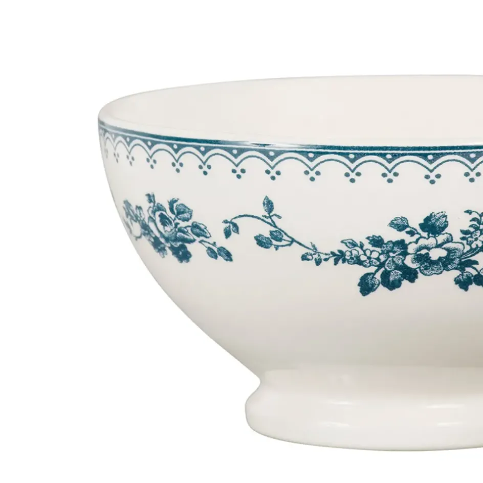 Fabrique de Styles Bols Et Coupelles>Bol en faïence ancien 50cl - faustine Bleu