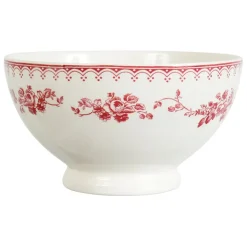 Fabrique de Styles Bols Et Coupelles>Bol en faïence bordeaux 50cl - faustine Blanc