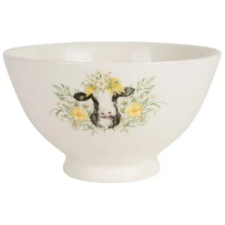 Fabrique de Styles Bols Et Coupelles>Bol en faïence vache 75cl - Collection Multicolore