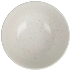 Fabrique de Styles Bols Et Coupelles>Bol papa en grès écru moucheté 70cl Ecru