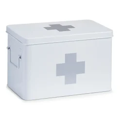 Fabrique de Styles Rangements Salle De Bain>Boîte à pharmacie en métal Blanc