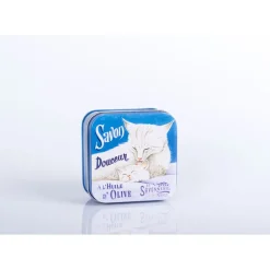 Fabrique de Styles Savon Solide>Boîte métal avec savon 100g Multicolore
