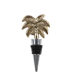 Fabrique de Styles Accessoires Vin Et Cocktails>Bouchon bouteille palmier - Tropic Étoile Doré
