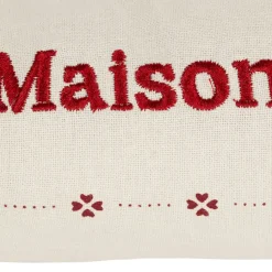 Fabrique de Styles Accessoires Et Quincaillerie>Boudin de porte en coton - P'tits Cœurs Rouge