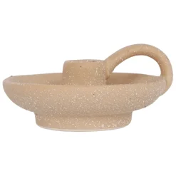 Fabrique de Styles Photophores, Bougeoirs Et Lanternes>Bougeoir en gres - terre boheme Nude