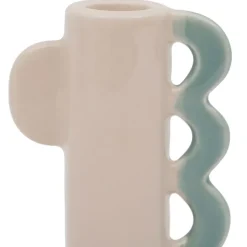 Fabrique de Styles Photophores, Bougeoirs Et Lanternes>Bougeoir et vert en grès - funny Nude